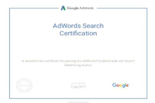 Adwords搜索认证
